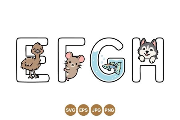 Cute Animal Alphabet Letters Review