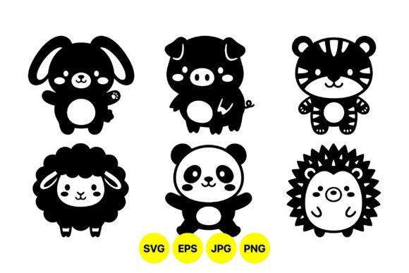 Cute Animal SVG Character Pack Review