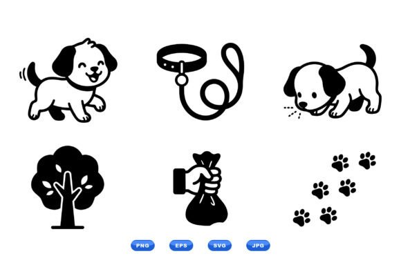 Cute Dog Walk Icons Pack Review