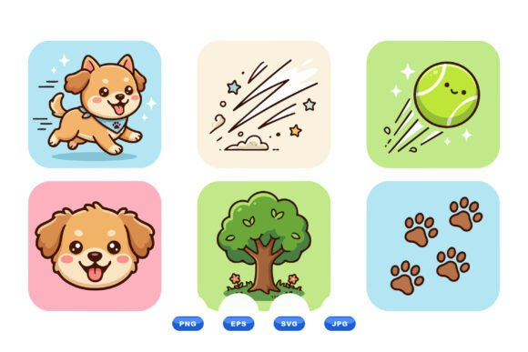 Cute Doggy Icon Clipart Pack Review