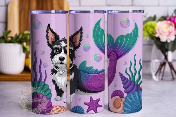 Dog Mermaid Fantasy Tumbler Wrap Review