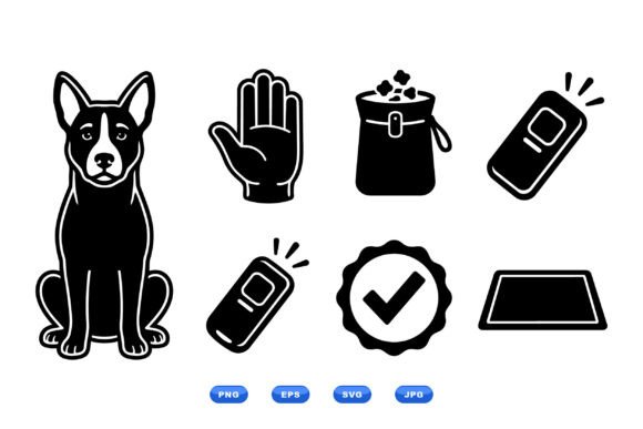 Dog Training Icon Clipart Review