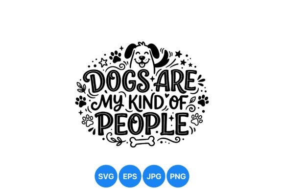 Dogs Are My Kind Typography Review