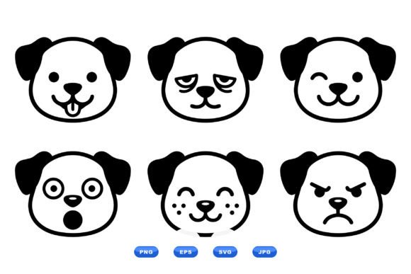 Playful Puppy Emoji Faces Review