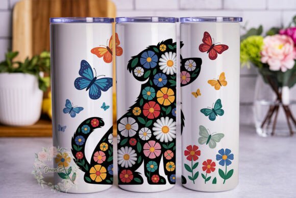 Vibrant Flower Dog Tumbler Wrap Review